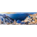 360° Blick auf Santorini