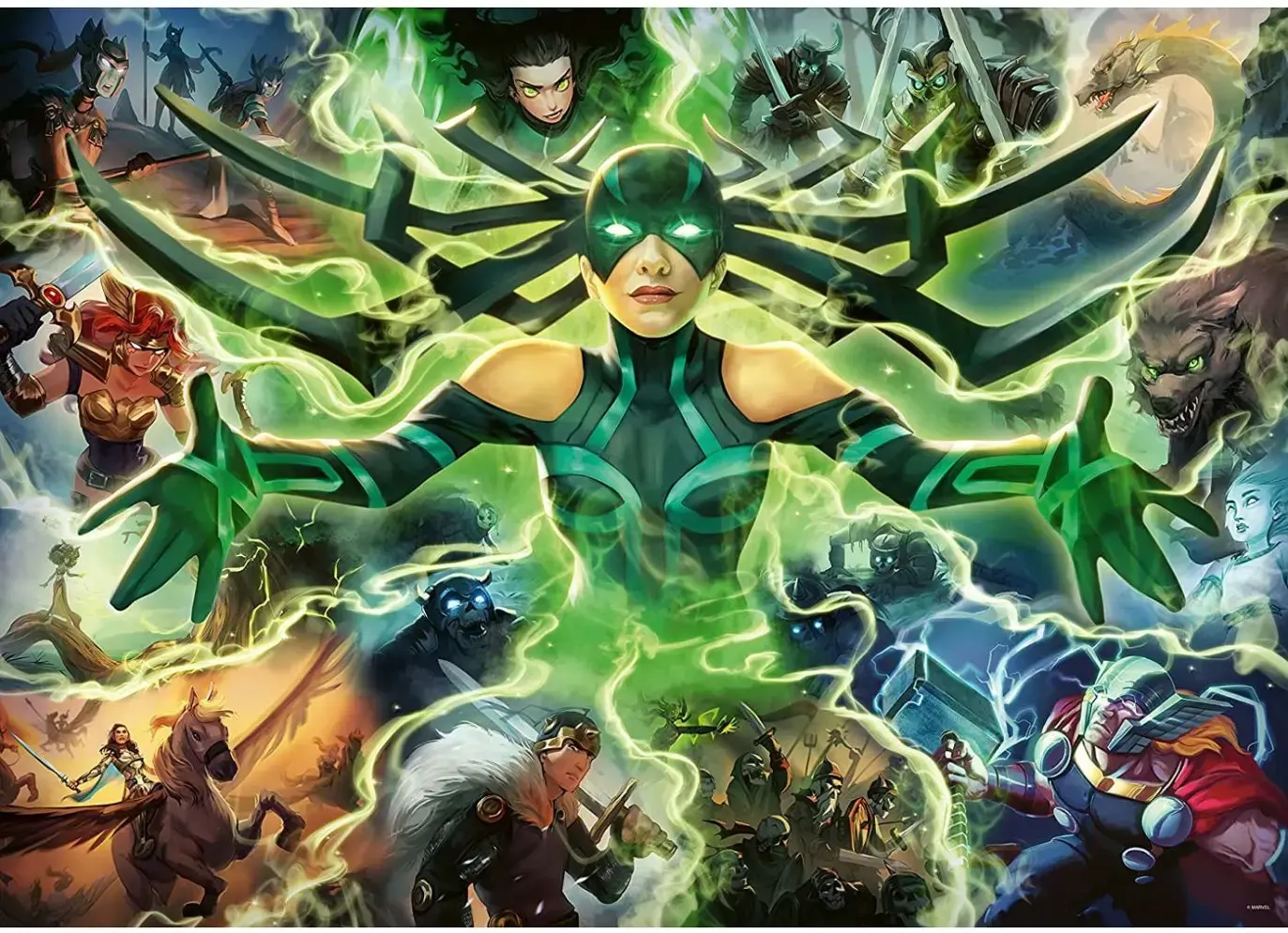 Marvel Villaineous Hela Puzzle