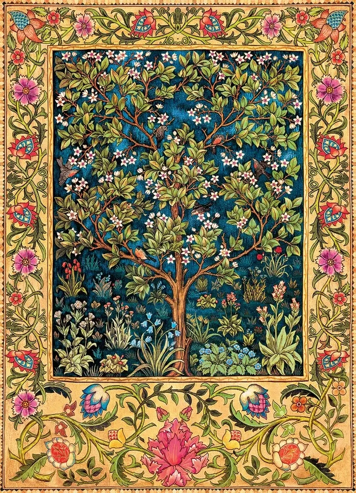 Lebensbaum Wandteppich - William Morris