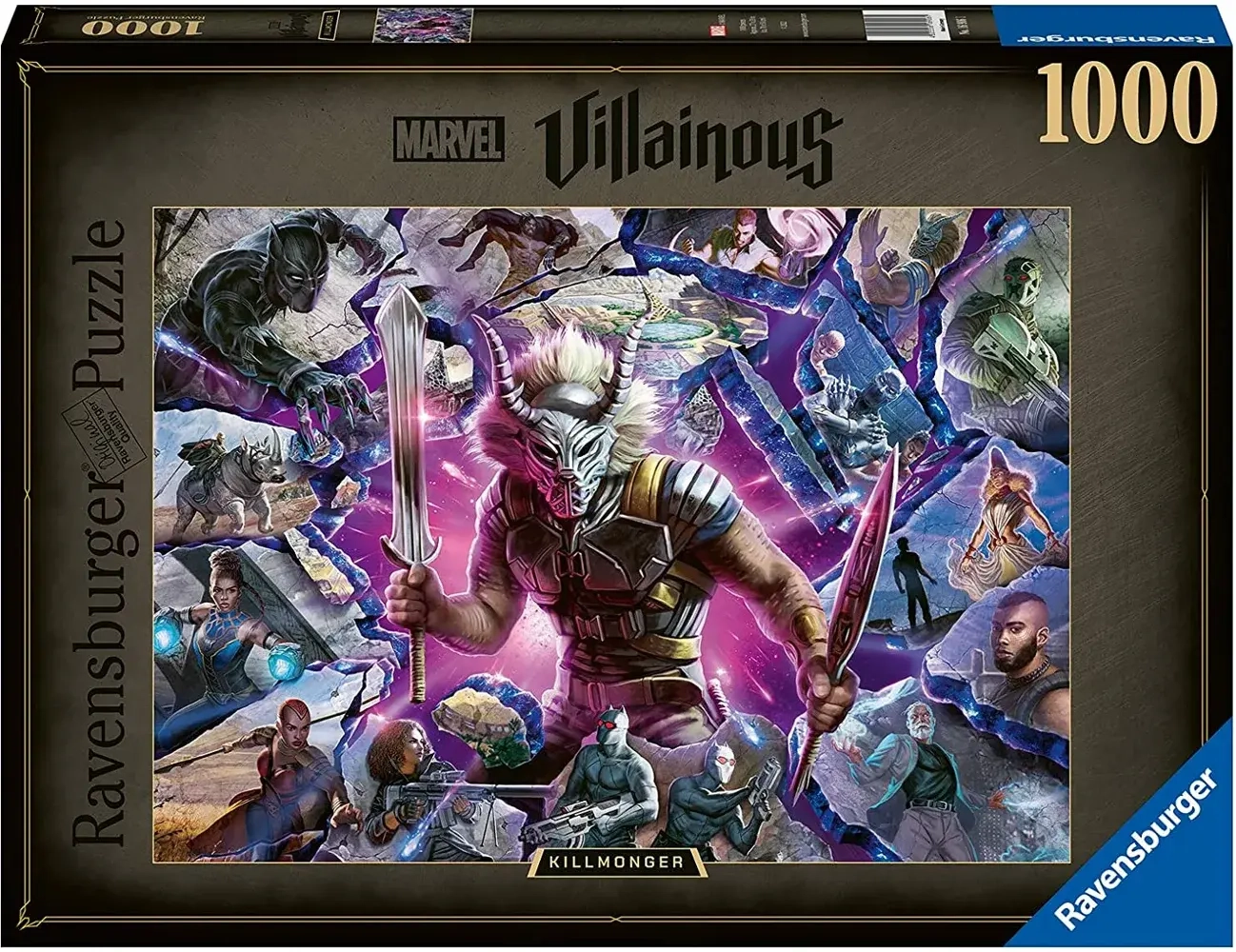 Marvel Villaineous Killmonger Puzzle