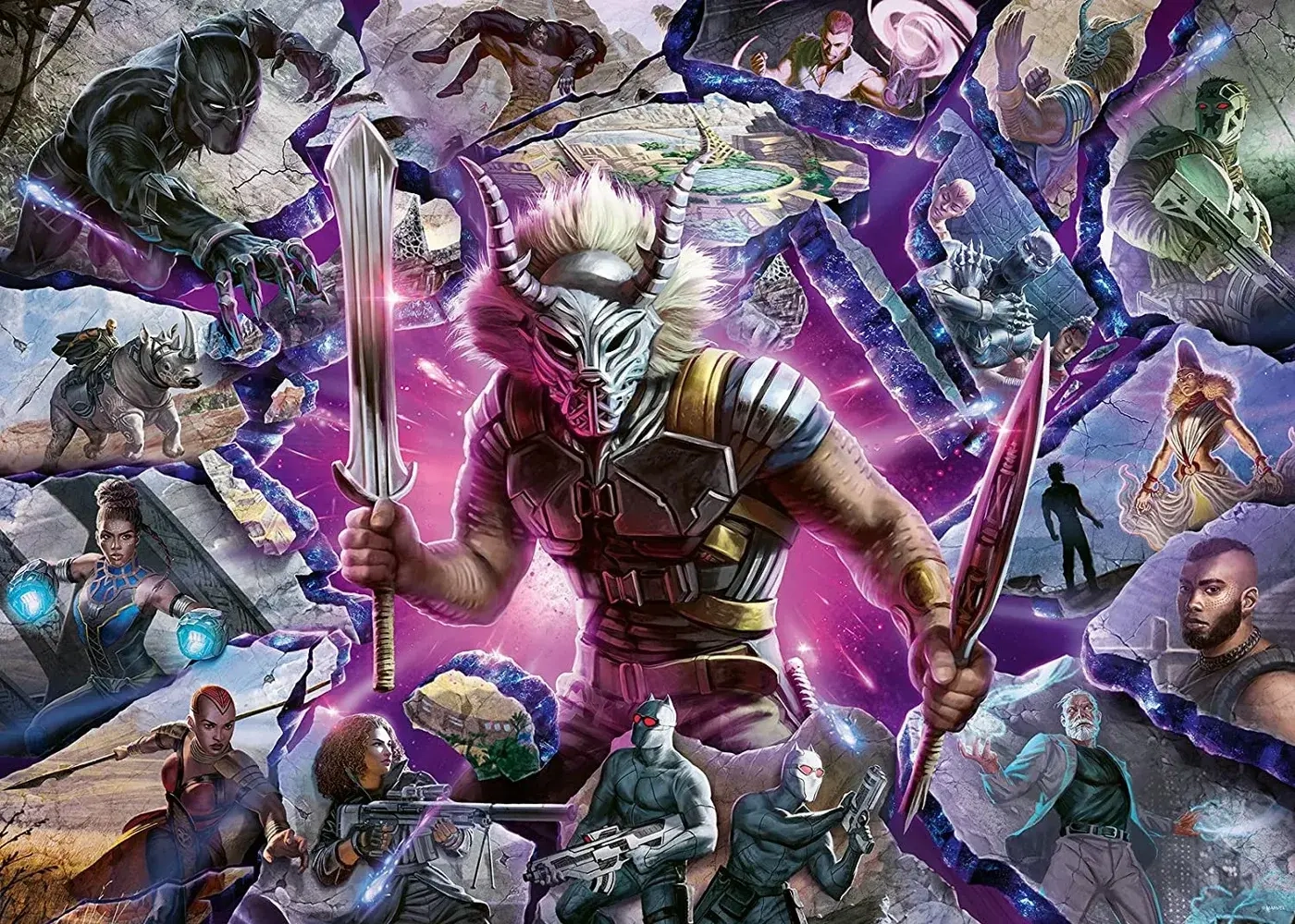 Marvel Villaineous Killmonger Puzzle