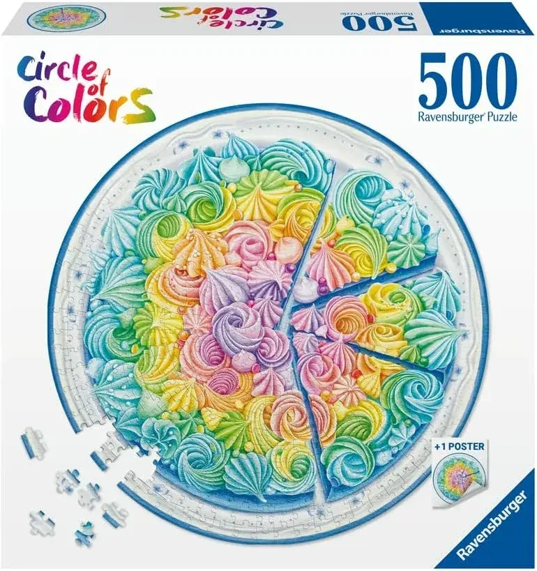 Circle of Colors -  Rainbow Cake