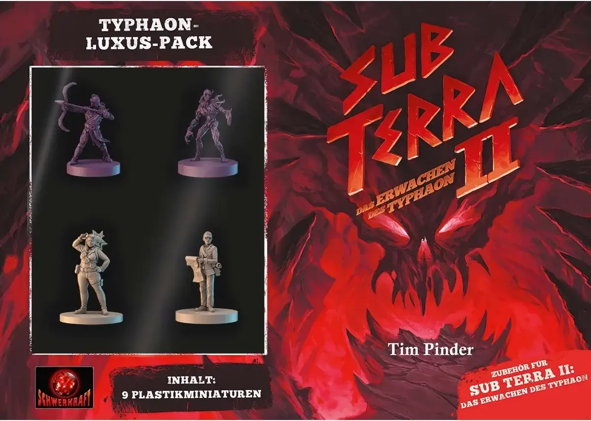 Sub Terra II: Typhaon-Miniaturen