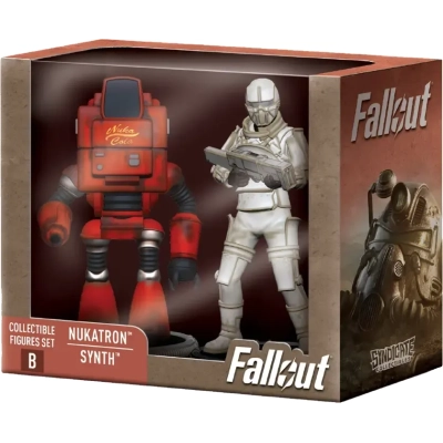 Fallout Collectible Figures Set Nukatron & Synth