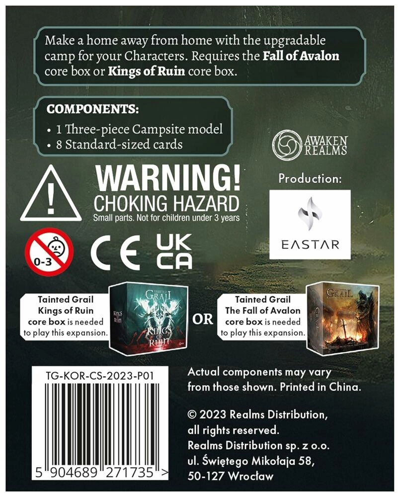 Tainted Grail: Kings of Ruin Campsite - Expansion - EN