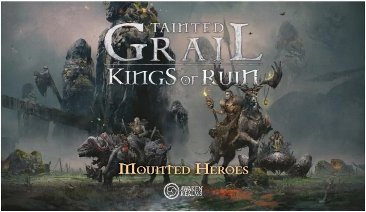 Tainted Grail: Kings of Ruin Mounted Heroes - Expansion - EN