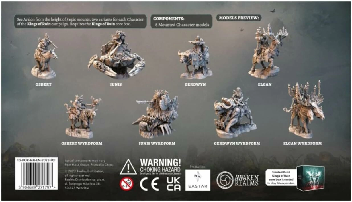 Tainted Grail: Kings of Ruin Mounted Heroes - Expansion - EN