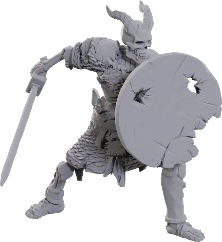 D&D Nolzur's Marvelous Miniatures: Tiefling Skeleton - EN