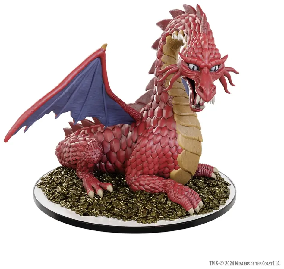 D&D Icons of the Realms: 50th Anniversary - Classic Red Dragon Boxed Miniature (Set 31) - EN