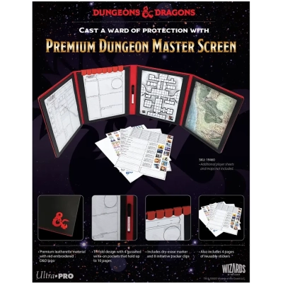 D&D RPG Premium Dungeon Masters Screen