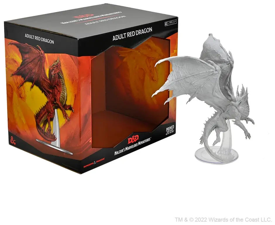 D&D Nolzur's Marvelous Miniatures: Adult Red Dragon - EN