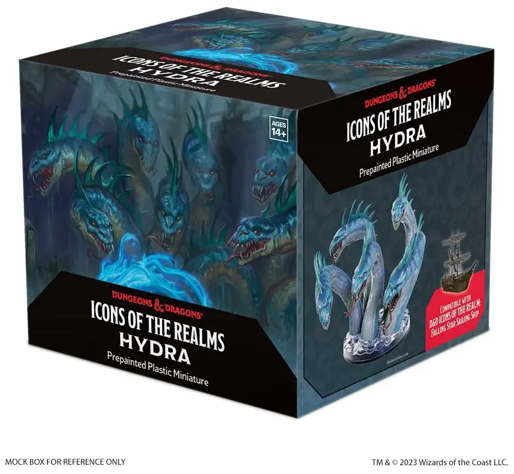 D&D Icons of the Realms: Hydra Boxed Miniature (Set 29)