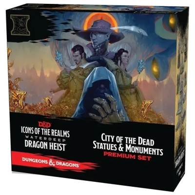 D&D Waterdeep Dragon Heist City of The Dead Statues and Monuments