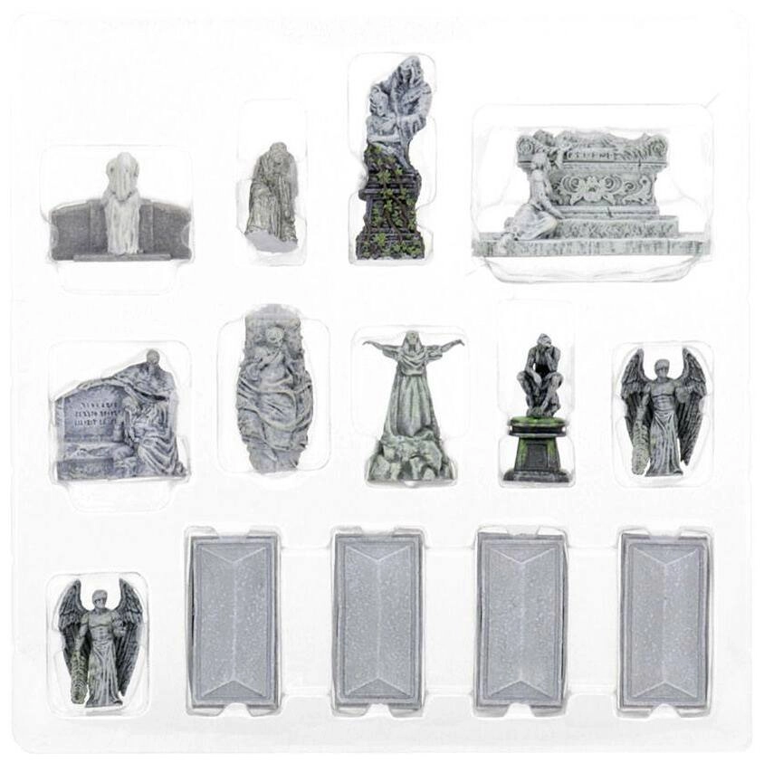 D&D Waterdeep Dragon Heist City of The Dead Statues and Monuments