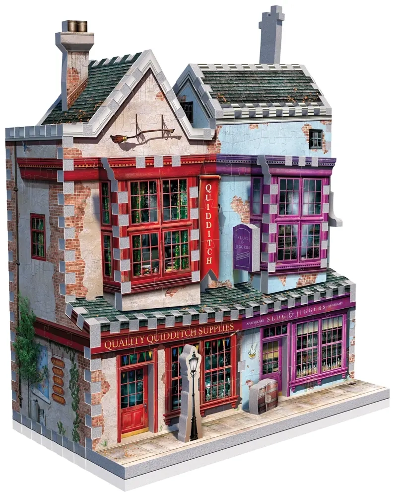 Qualitäts Quidditch Shop & Apotheke - Harry Potter - 3D Puzzle