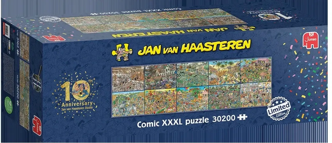 Jan van Haasteren - Puzzle Studio Surprise XXXL - Limited Edition - 10th Anniversary