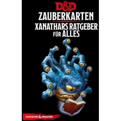 D&D Zauberkarten - Xanathar's Ratgeber für alles (96 Karten) - DE