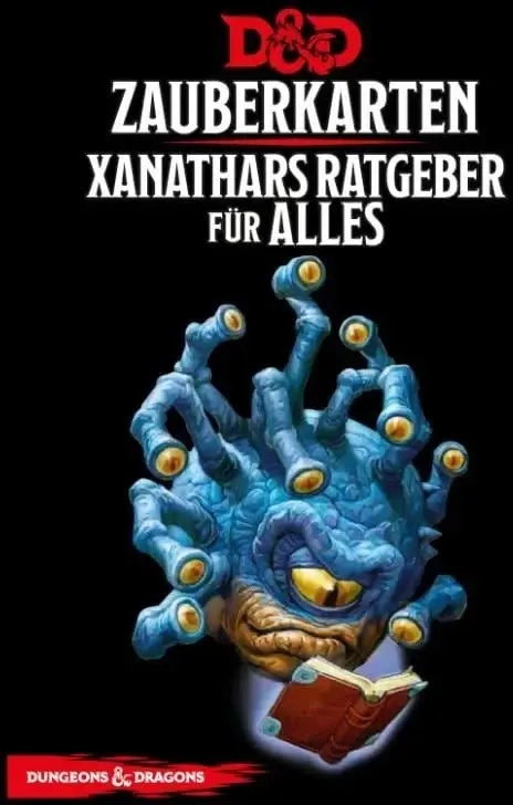 D&D Zauberkarten - Xanathar's Ratgeber für alles (96 Karten) - DE