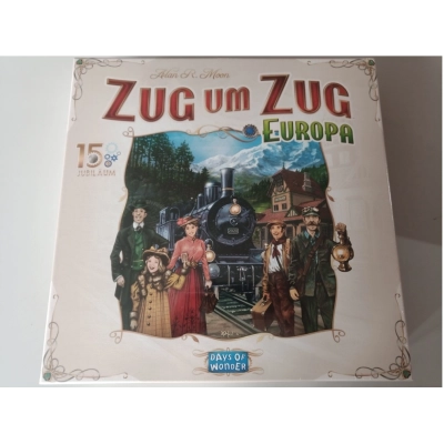 Zug um Zug Europa - 15 Jahre Jubiläumsedition (Defekte Verpackung)