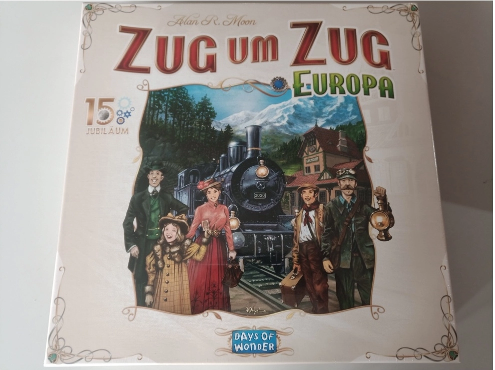 Zug um Zug Europa - 15 Jahre Jubiläumsedition (Defekte Verpackung)