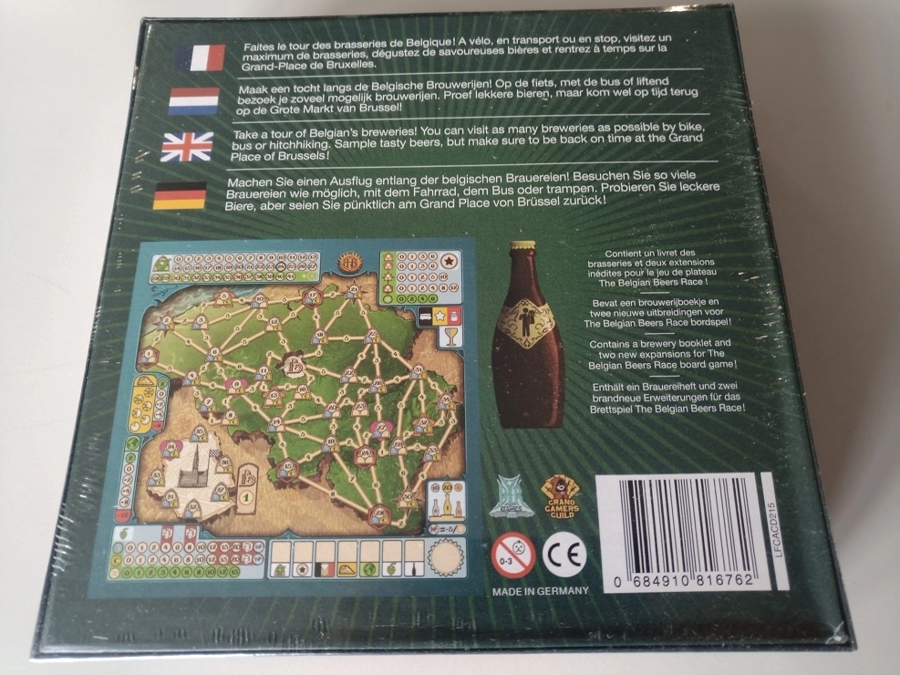 Belgian Beers Race Dice (Defekte Verpackung)