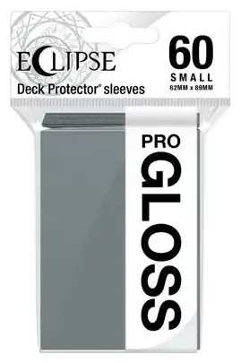 UP - Small Sleeves - Gloss Eclipse - Smoke Grey (60 Sleeves)