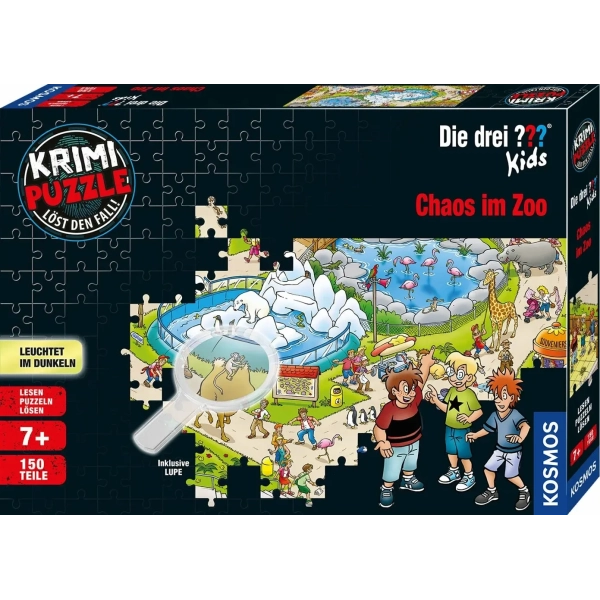 Die drei ??? Kids - Chaos im Zoo (Krimipuzzle)