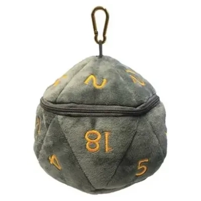 UP - Realmspace D20 Plush Dice Bag for Dungeons & Dragons