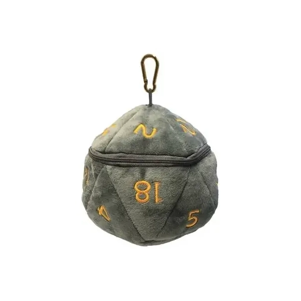 UP - Realmspace D20 Plush Dice Bag for Dungeons & Dragons