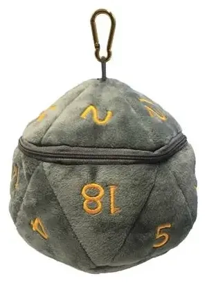 UP - Realmspace D20 Plush Dice Bag for Dungeons & Dragons