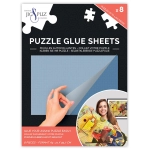 Puzzle Glue Sheets - Selbstklebende Puzzlefolie für 1000 Teile Puzzle - Jig & Puz