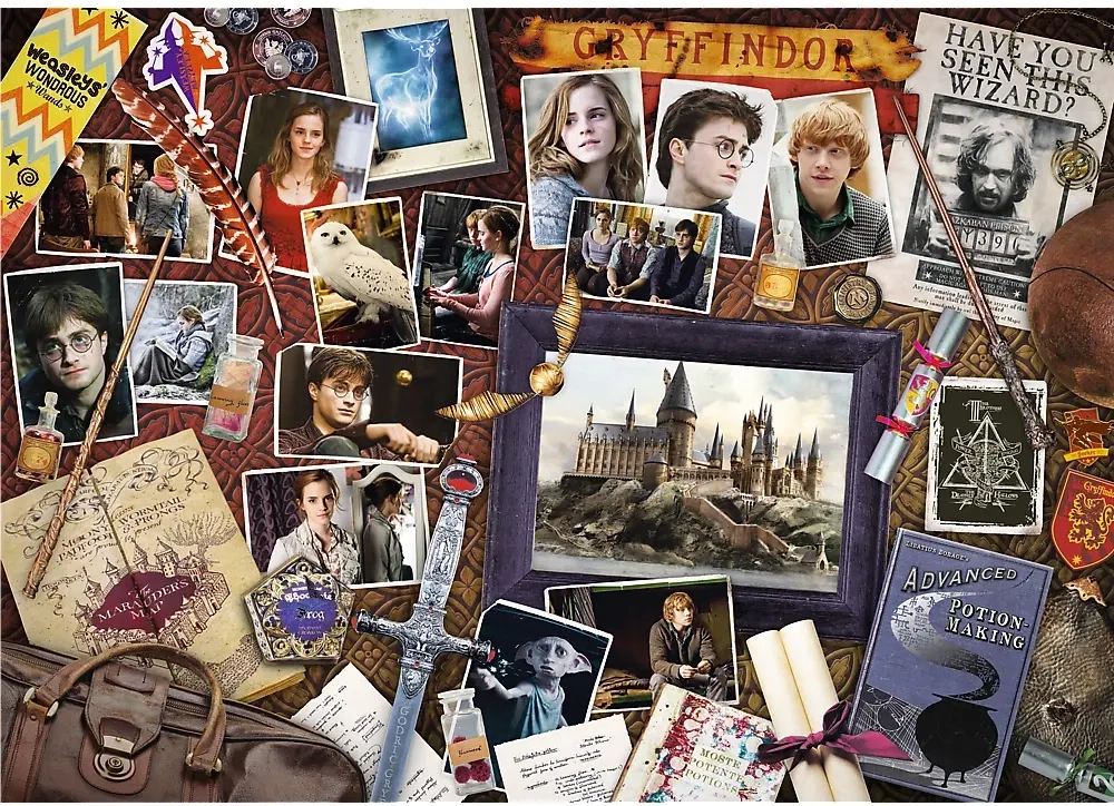 Harry Potter Collage - Erinnerungen an Hogwarts