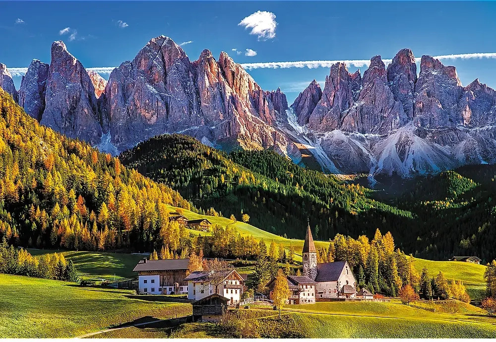 Val di Funes Valley, Dolomites, Italy