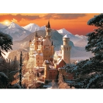 Schloss Neuschwanstein im Winter