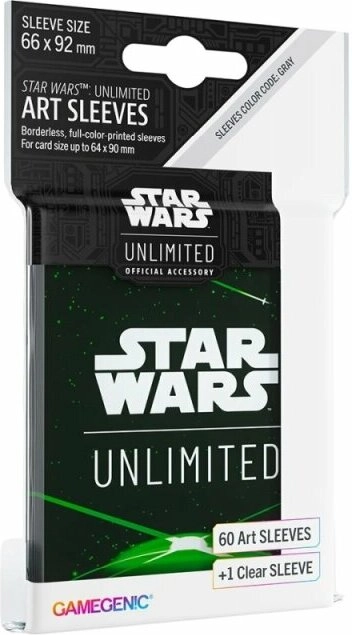 Star Wars: Unlimited Art Sleeves - Card Back Green