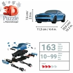 Dodge Challenger SRT - 3D Puzzle