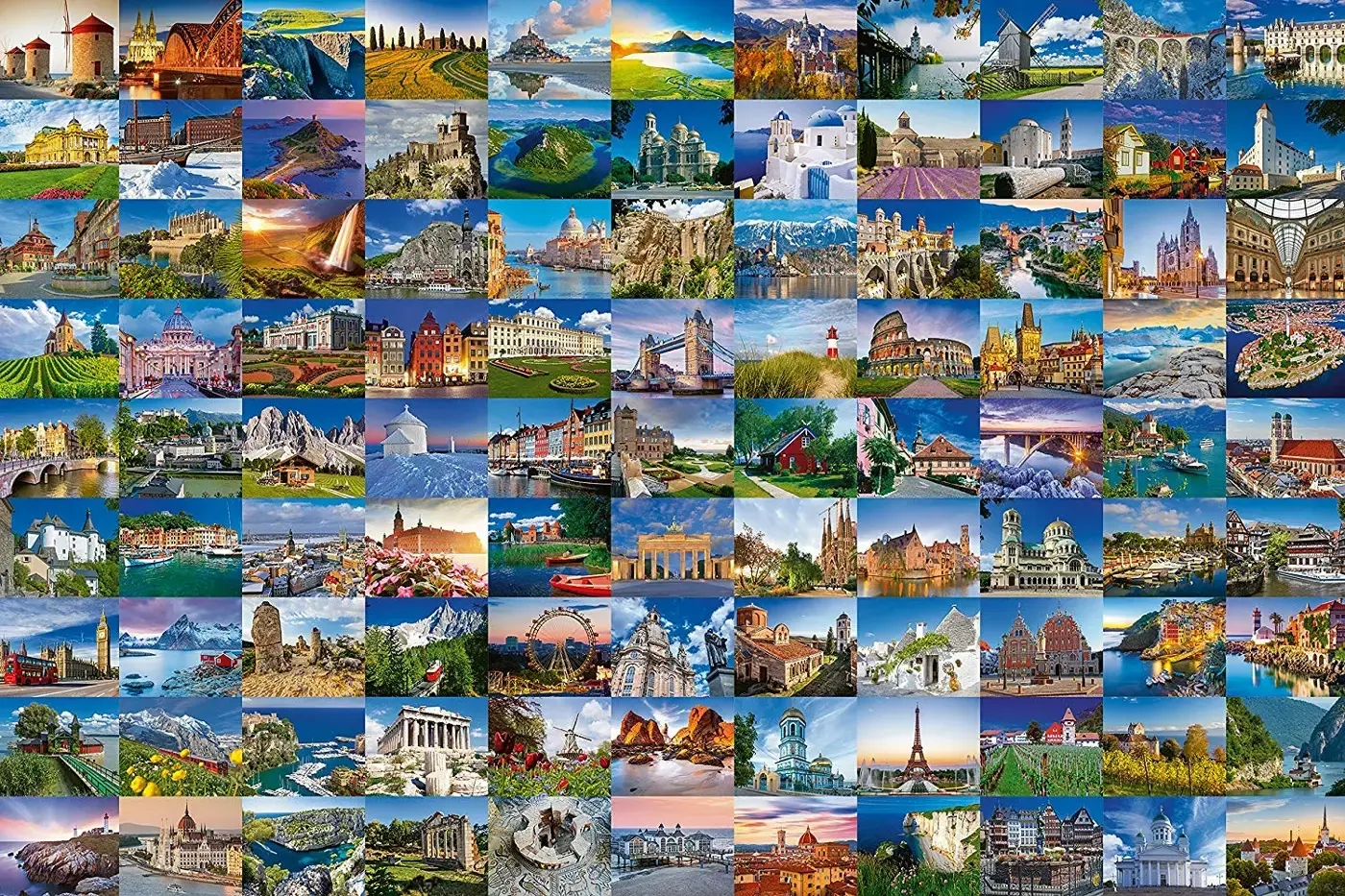 99 Beautiful Places in Europe