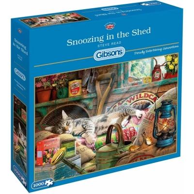 Snoozing in The Shed - Steve Read