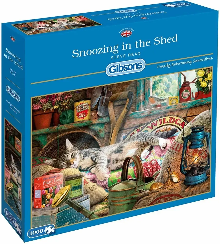 Snoozing in The Shed - Steve Read