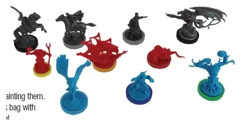 War of the Ring Coloured Plastic Rings Expansions