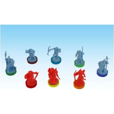 War of the Ring Coloured Plastic Rings Core Set