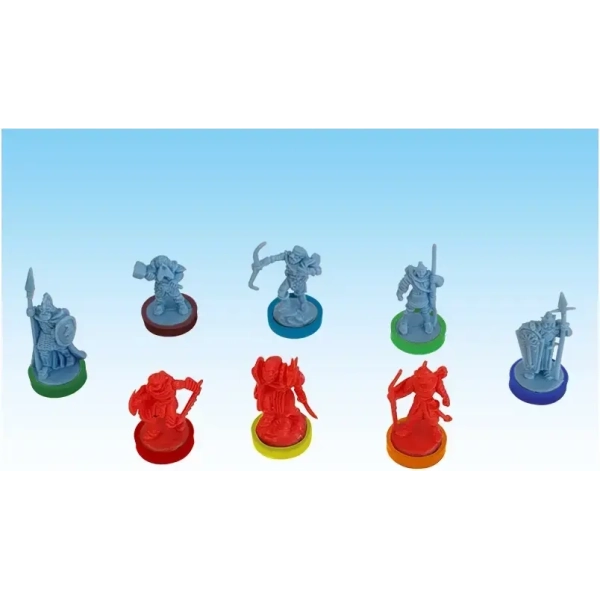 War of the Ring Coloured Plastic Rings Core Set