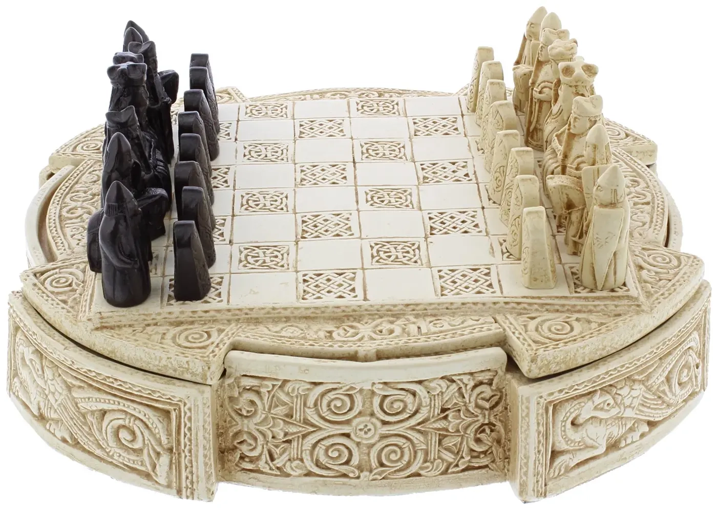 Isle of Lewis - Chess Box Ivory - 20cm