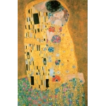 Der Kuss, Klimt (Metalliceffekt)