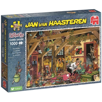 Der Junggeselle (Oldtimers) - Jan van Haasteren