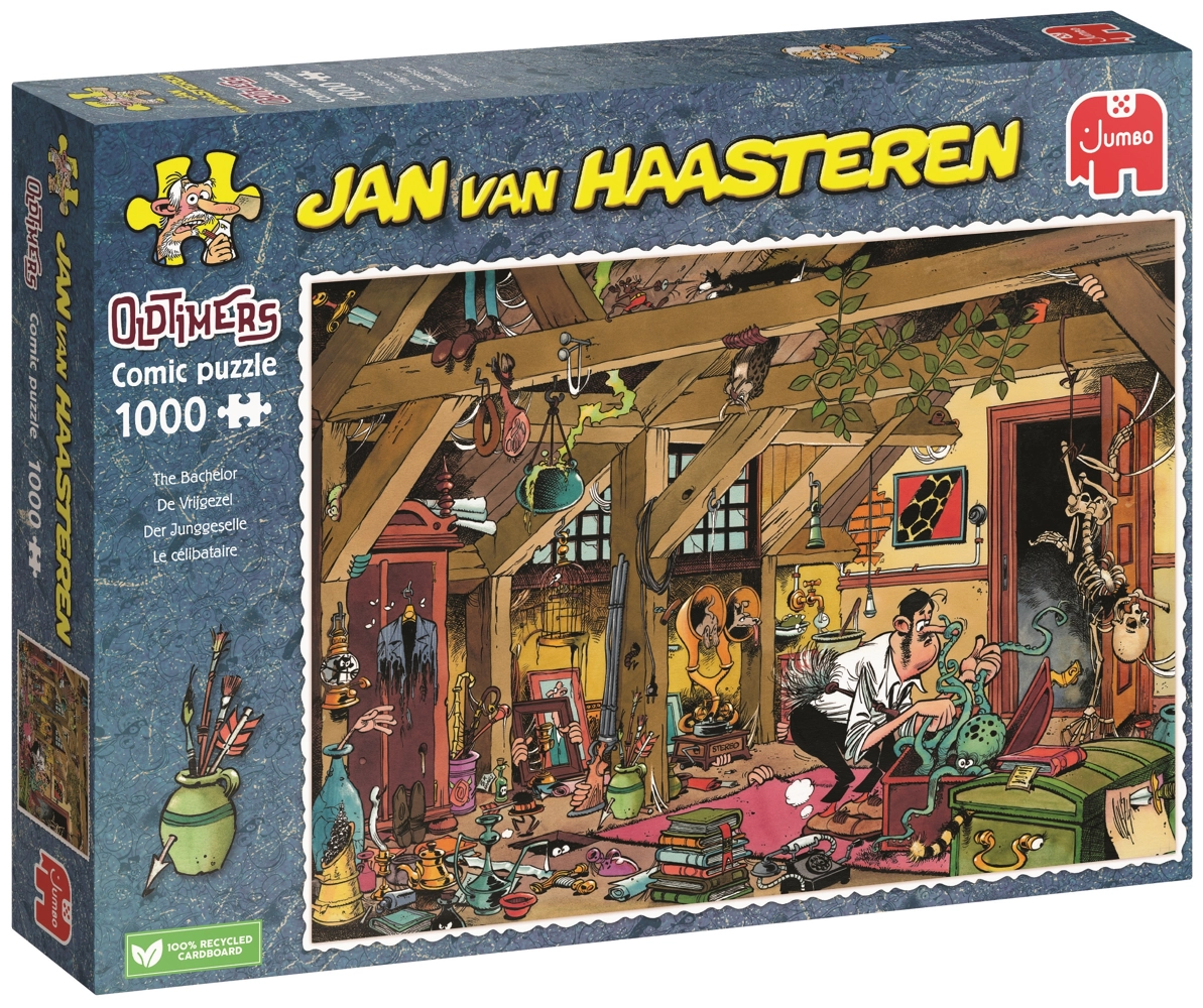 Der Junggeselle (Oldtimers) - Jan van Haasteren