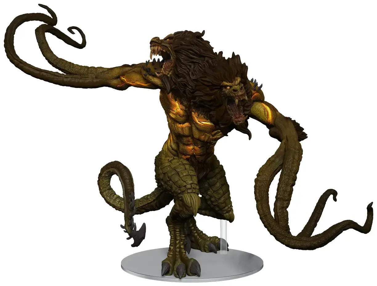 D&D Icons of the Realms Miniatur vorbemalt Demogorgon, Prince of Demons