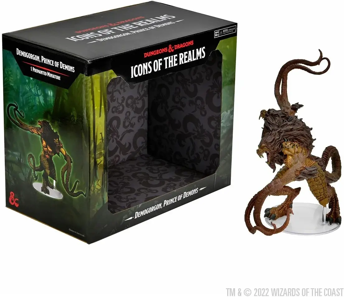 D&D Icons of the Realms Miniatur vorbemalt Demogorgon, Prince of Demons