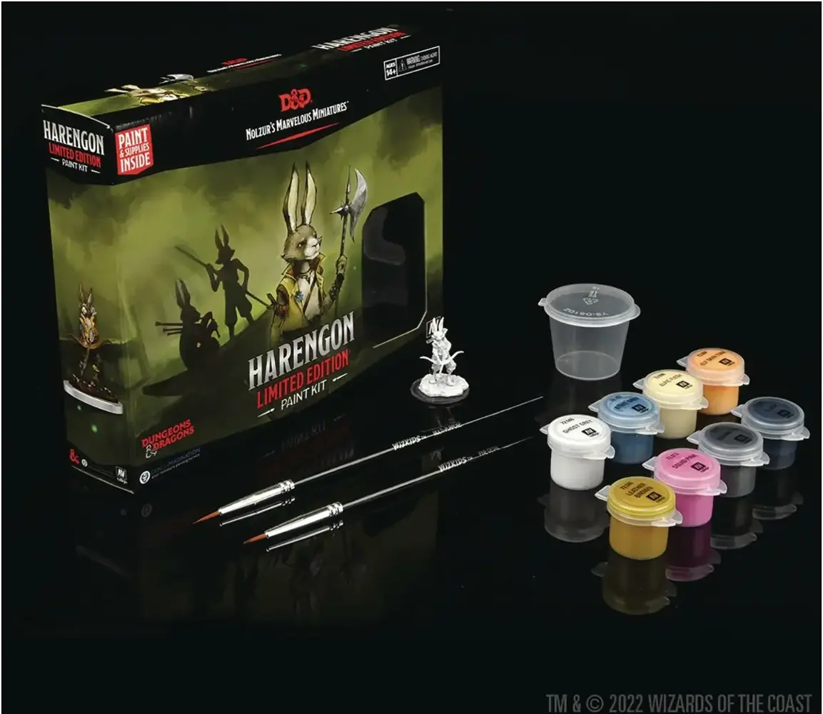 D&D Nolzur's Marvelous Miniatures: Paint Kit - Harengon - EN