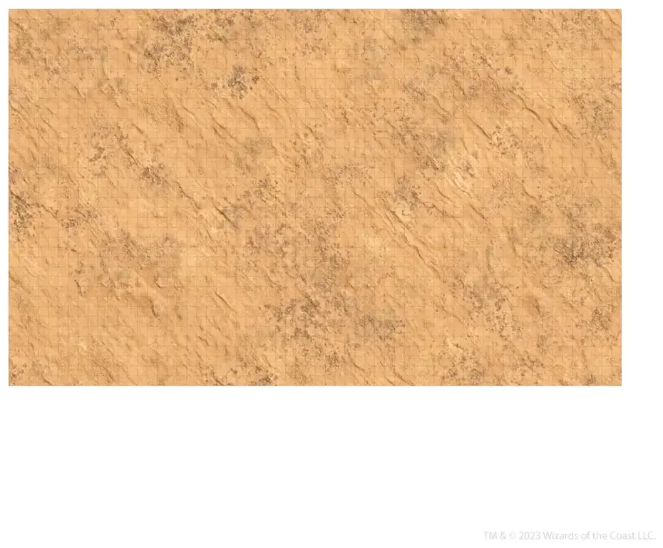 D&D Icons of the Realms: Desert Battle Mat